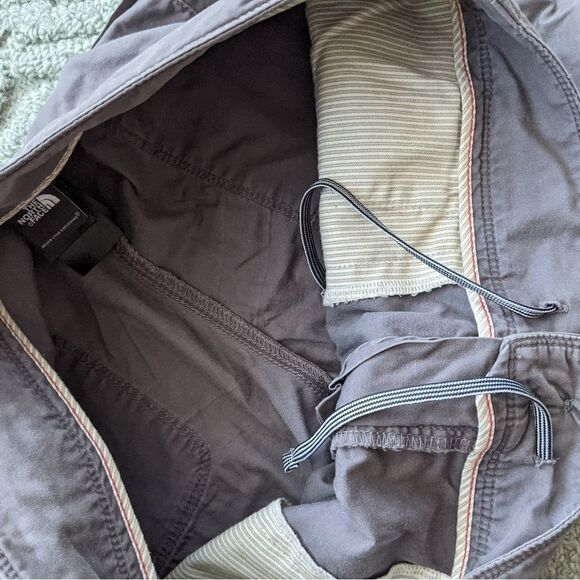 THE NORTH FACE brown cargo capri pants SIZE 8 G2 - Picture 7 of 11